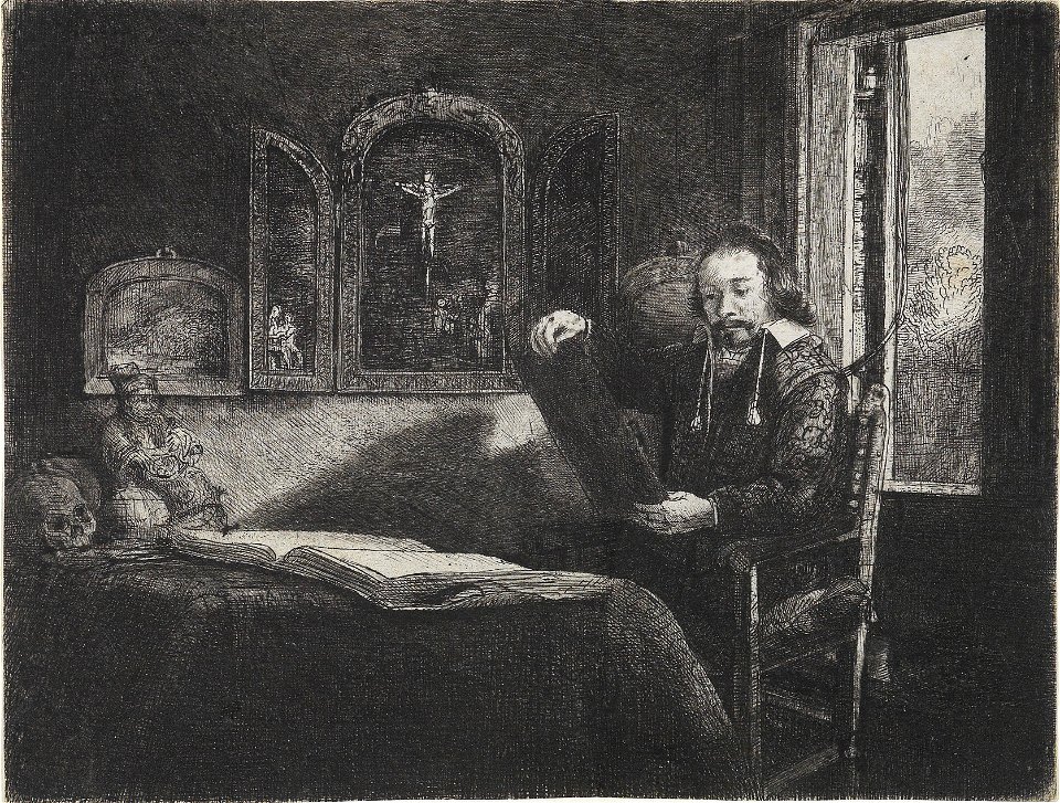 Rembrandt Harmensz van Rijn Portrait Abraham Francken c1657