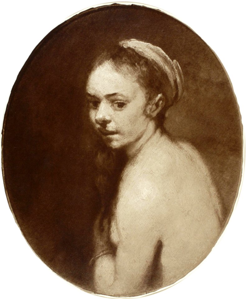 Rembrandt - Study for Susannah Bathing