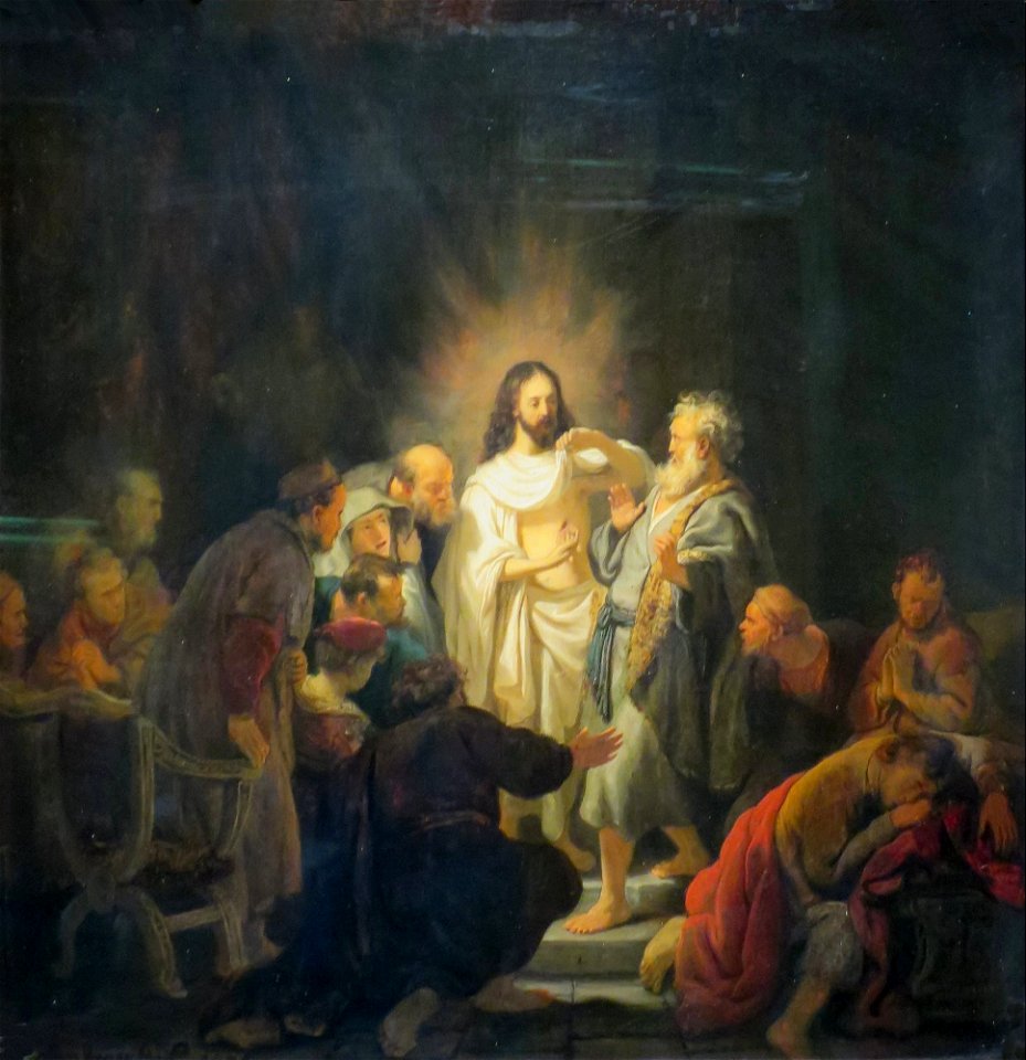 Rembrandt - The Incredulity of St Thomas - WGA19095