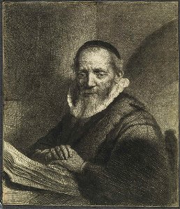 Rembrandt - O ministro Jan Cornelis Sylvius, 1633