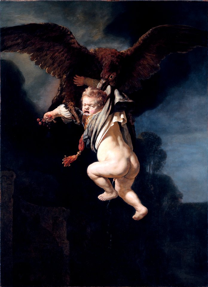 Rembrandt - Rape of Ganymede - WGA19243