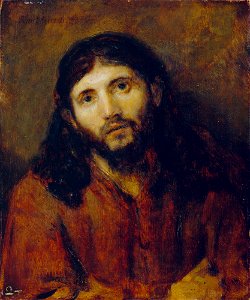 Rembrandt Harmensz van Rijn - Christ - 30.370 - Detroit Institute of Arts. Free illustration for personal and commercial use.