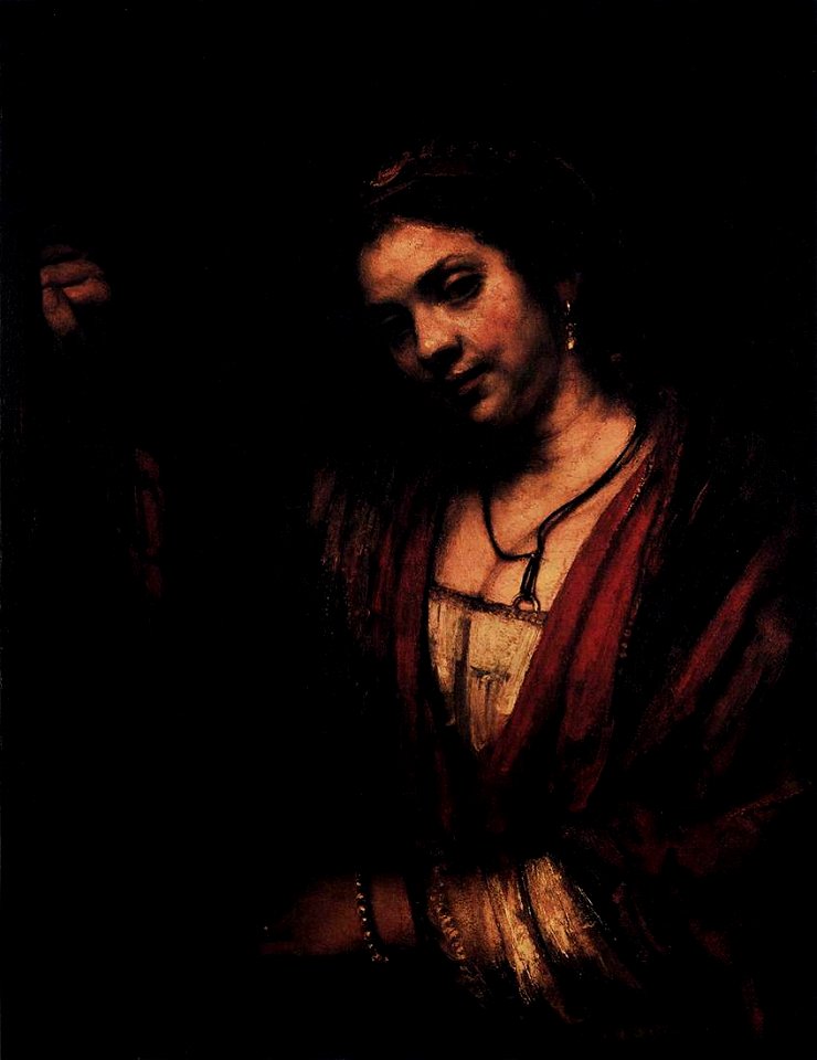 Rembrandt - Hendrickje Stoffels in the Window - WGA19168