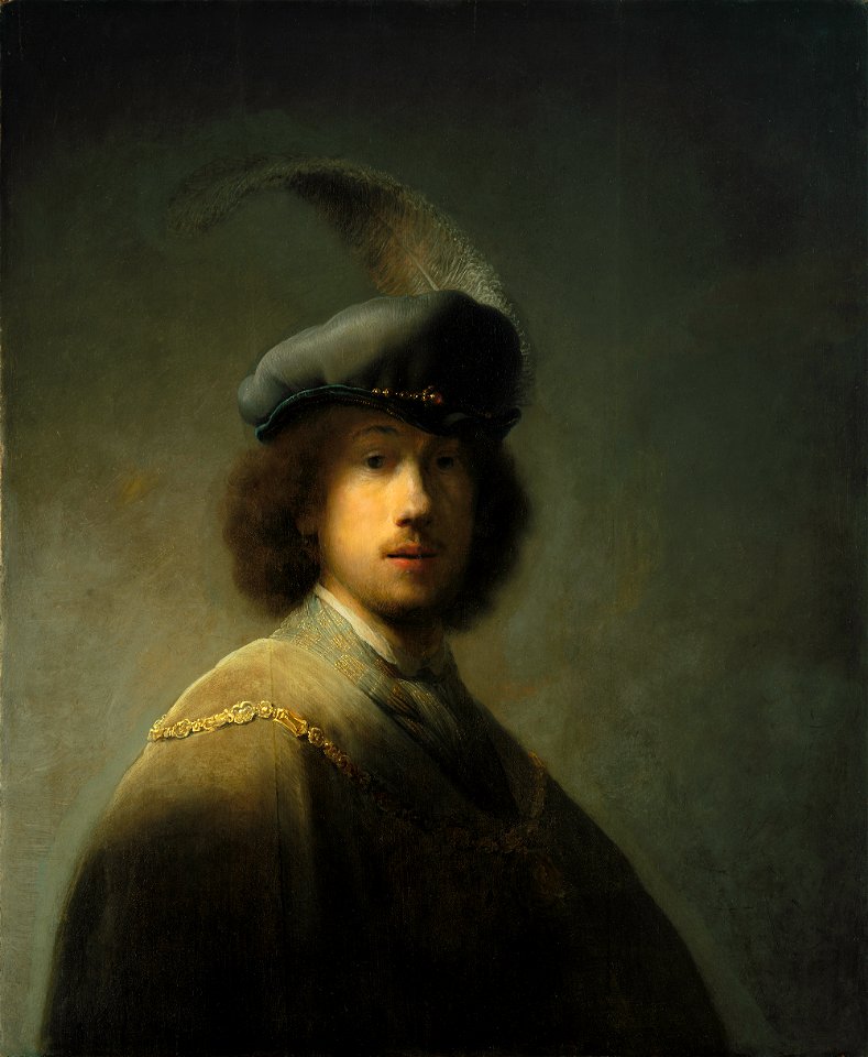 Rembrandt van Rijn - Self-Portrait, Age 23 - P21n6 - Isabella Stewart Gardner Museum