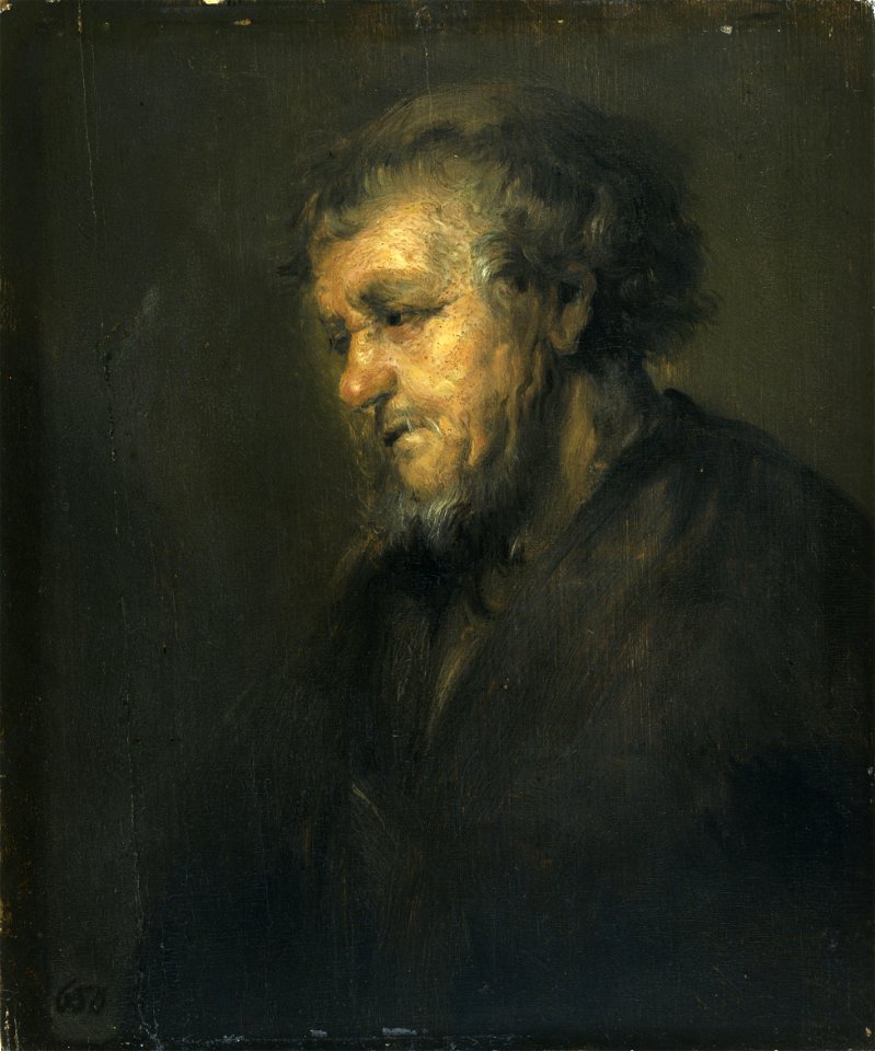 Rembrandt - Portrait of a Man in Profile - GK 247