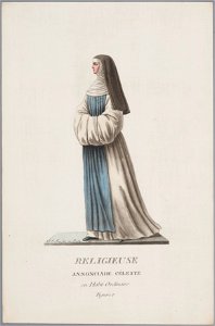 Religieuse annonciade céleste, objectnr A 16392
