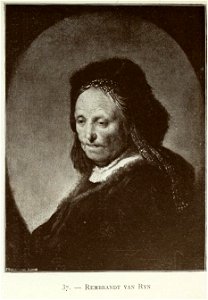 Rembrandt's mother in painted oval illustratedcatal00gale 0 0055
