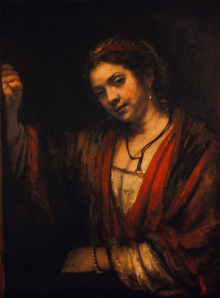 Rembrandt - Portrait of Hendrickje Stoffels - Google Art Project