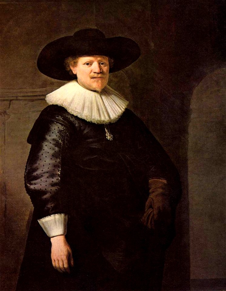 Rembrandt - Portrait of the Writer Jan Hermansz. Krul - WGA19192