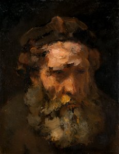 Rembrandt - Head of Saint Matthew