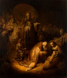 Rembrandt The Adoration of the Magi