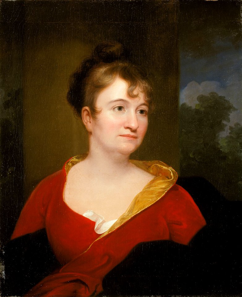 Rembrandt Peale - Abigail Inskeep Bradford - 2000.339 - Art Institute of Chicago