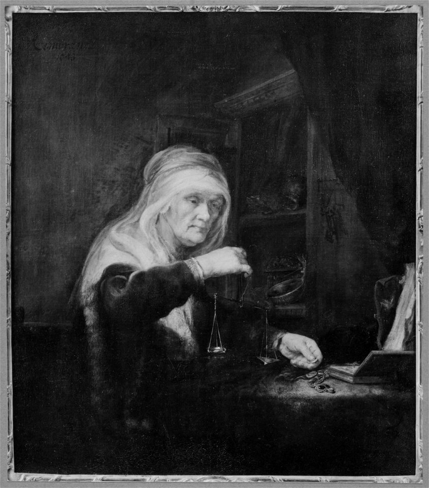 Rembrandt - The Goldweigher