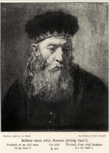Rembrandt - Portrait of a Bearded Man, possibly a study for King Saul