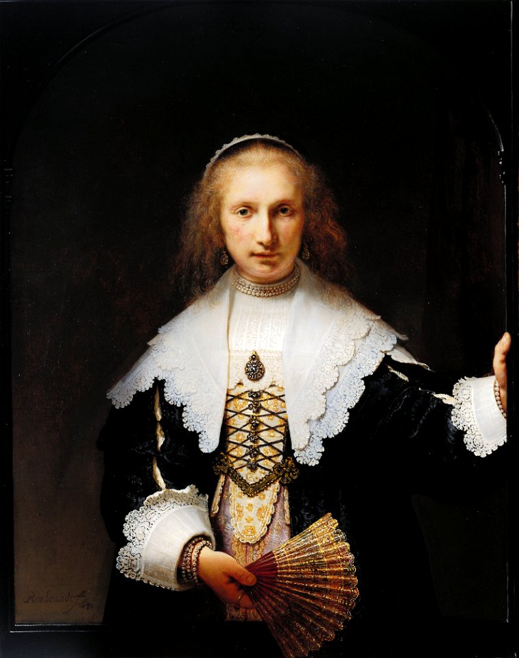Rembrandt van Rijn - Agatha Bas (1611-58) - Google Art Project