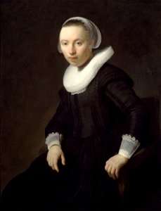 Rembrandt Portrait of a Woman Seated Vienna