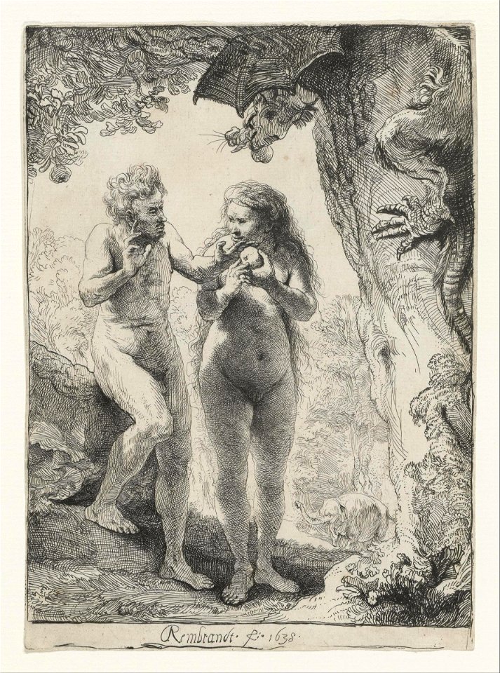 Rembrandt van Rijn - Adam and Eve - Google Art Project