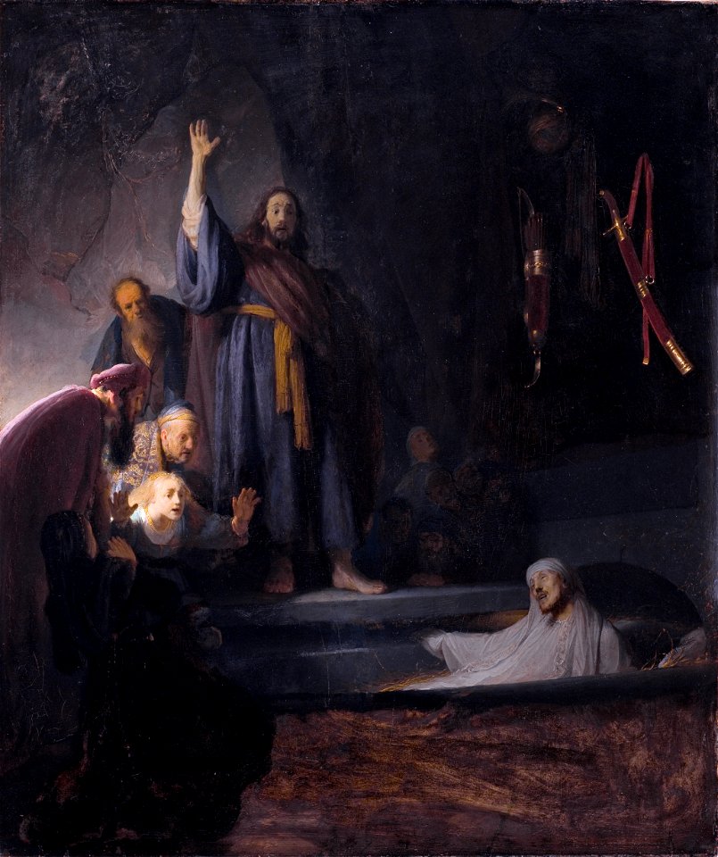 Rembrandt - The Raising of Lazarus - WGA19118
