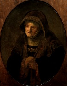 Rembrandt Harmensz van Rijn, , Kunsthistorisches Museum Wien, Gemäldegalerie - Die Prophetin Hanna - GG 408 - Kunsthistorisches Museum