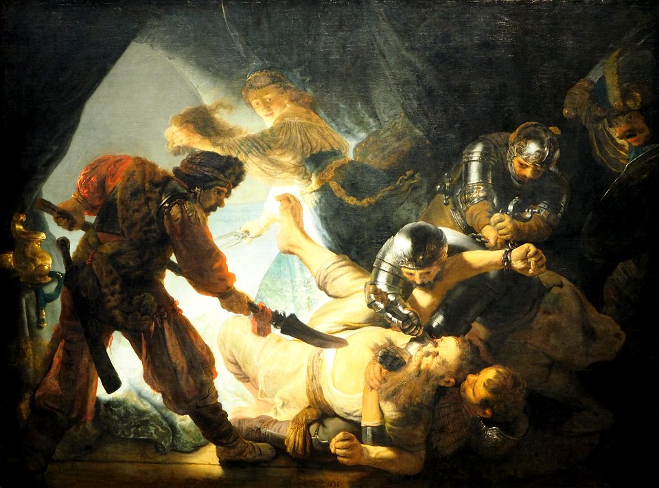Rembrandt Blendung Simsons@Städel Museum Frankfurt20170818