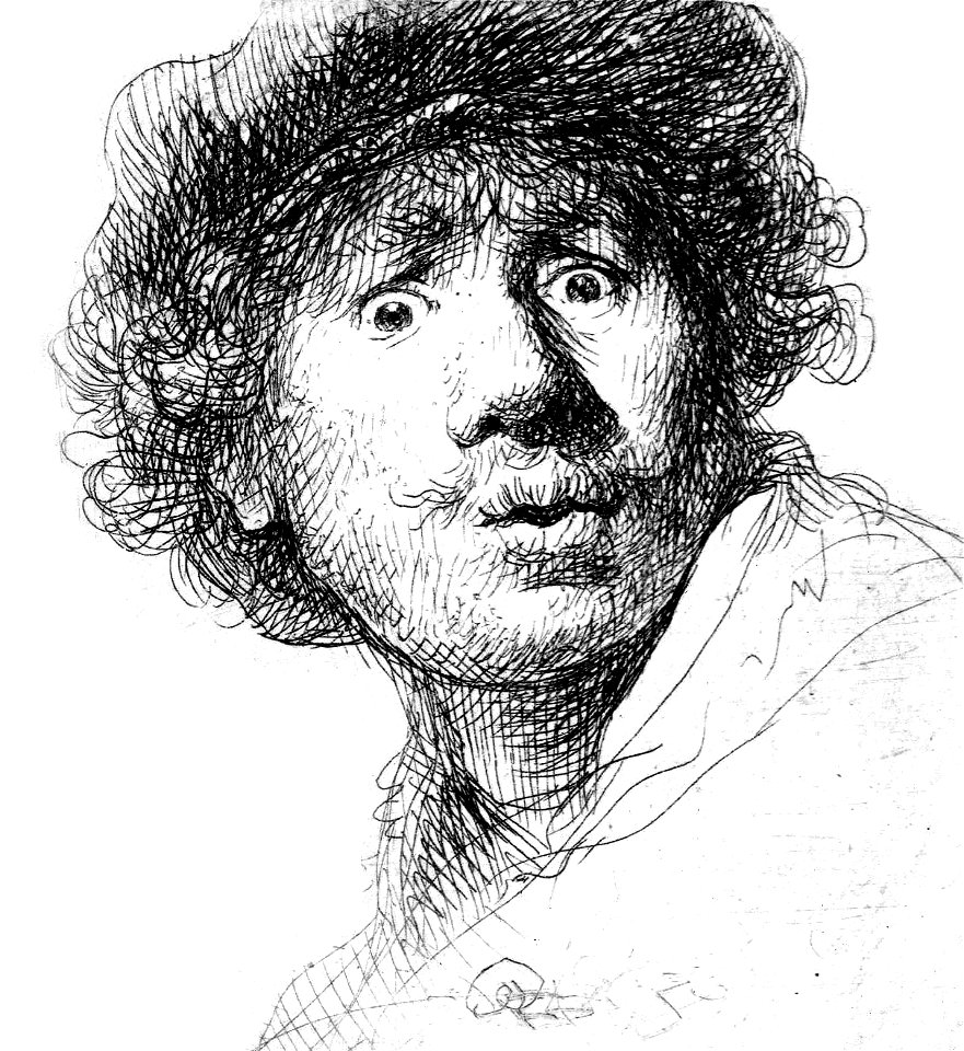 Rembrandt van Rijn 183 retouched