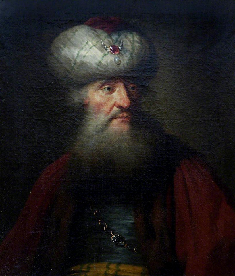 Rembrandt van Rijn (1606-1669) (imitator of) - Portrait of a Bearded Man in Oriental Costume - 1401281 - National Trust