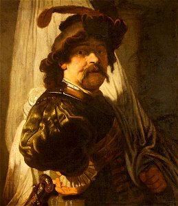 Rembrandt van Rijn (1606-1669) (copy after) - The Standard-Bearer - 1439056 - National Trust