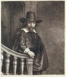 Rembrandt van Rijn - Portrait of Ephraim Bueno, Physician - Google Art Project