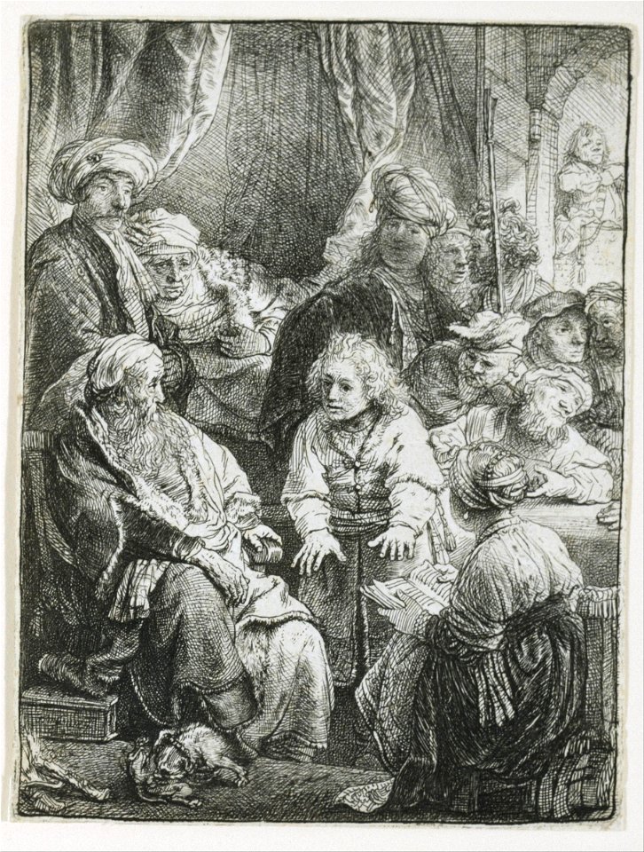 Rembrandt van Rijn - Joseph Telling His Dreams - Google Art Project