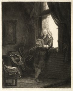 Rembrandt van Rijn (Dutch, 1606-1669) - Jan Six - 1961.80 - Cleveland Museum of Art