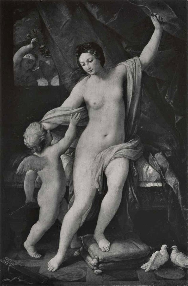Reni - Venere disarma Cupido, inv. 377