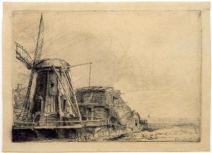 Rembrandt van Rijn - The Windmill