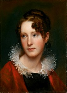 Rembrandt Peale - Portrait of Rosalba Peale - Google Art Project. Free illustration for personal and commercial use.