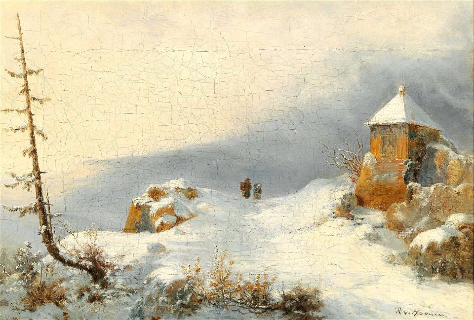 Remigius Adrianus Haanen - Winter Landscape