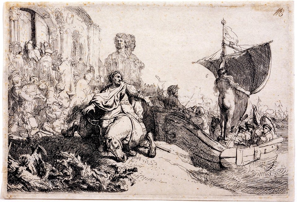 Rembrandt van Rijn - The Ship of Fortune