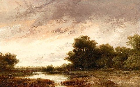 Remigius Adrianus Haanen - Kleine Flußlandschaft
