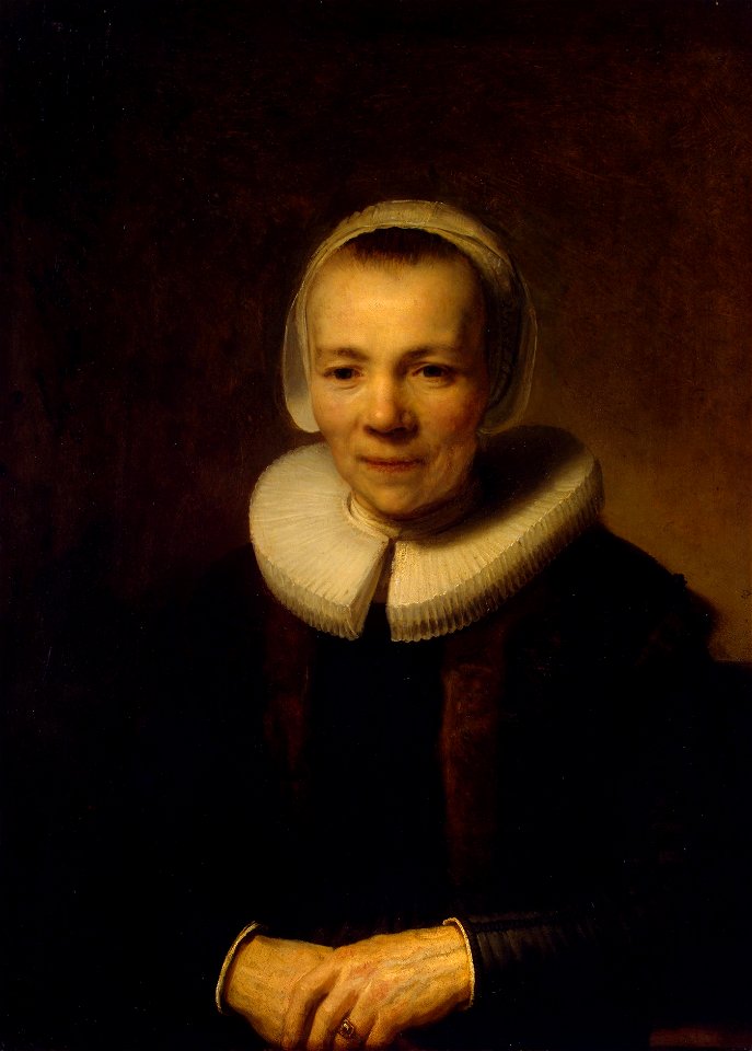 Rembrandt Portrait of Baertje Martens