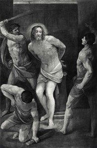 Reni - Flagellazione di Cristo, inv. 6377. Free illustration for personal and commercial use.