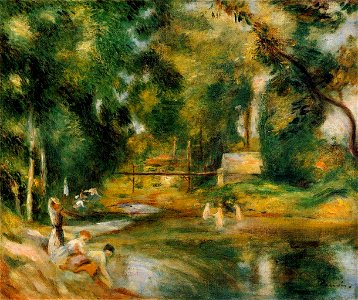 Renoir - essoyes-landscape-washerwoman-and-bathers-1900.jpg!PinterestLarge
