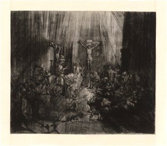 Rembrandt van Rijn - The Three Crosses - Google Art Project