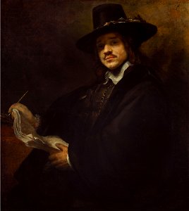 Follower of Rembrandt van Rijn, Portrait of a Young Artist, 1650s–60s. Oil on canvas, The Frick Collection, New York