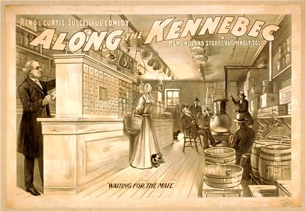 Reno & Curtis successful comedy, Along the Kennebec a New England story, laughingly told. LCCN2014636396