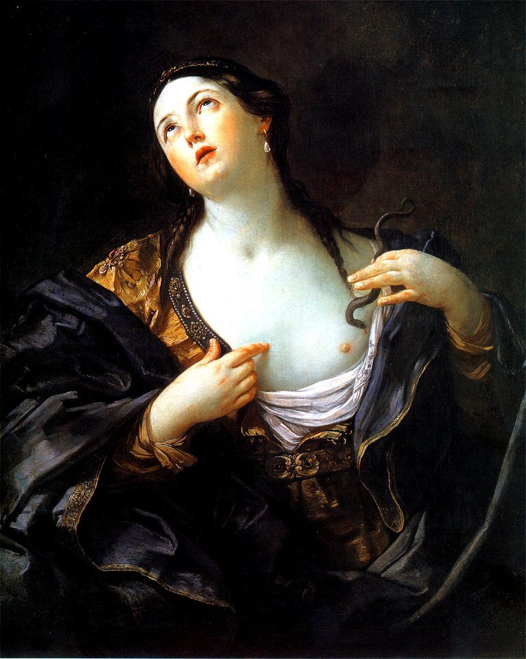 Guido Reni - Tod der Kleopatra Potsdam Sanssouci