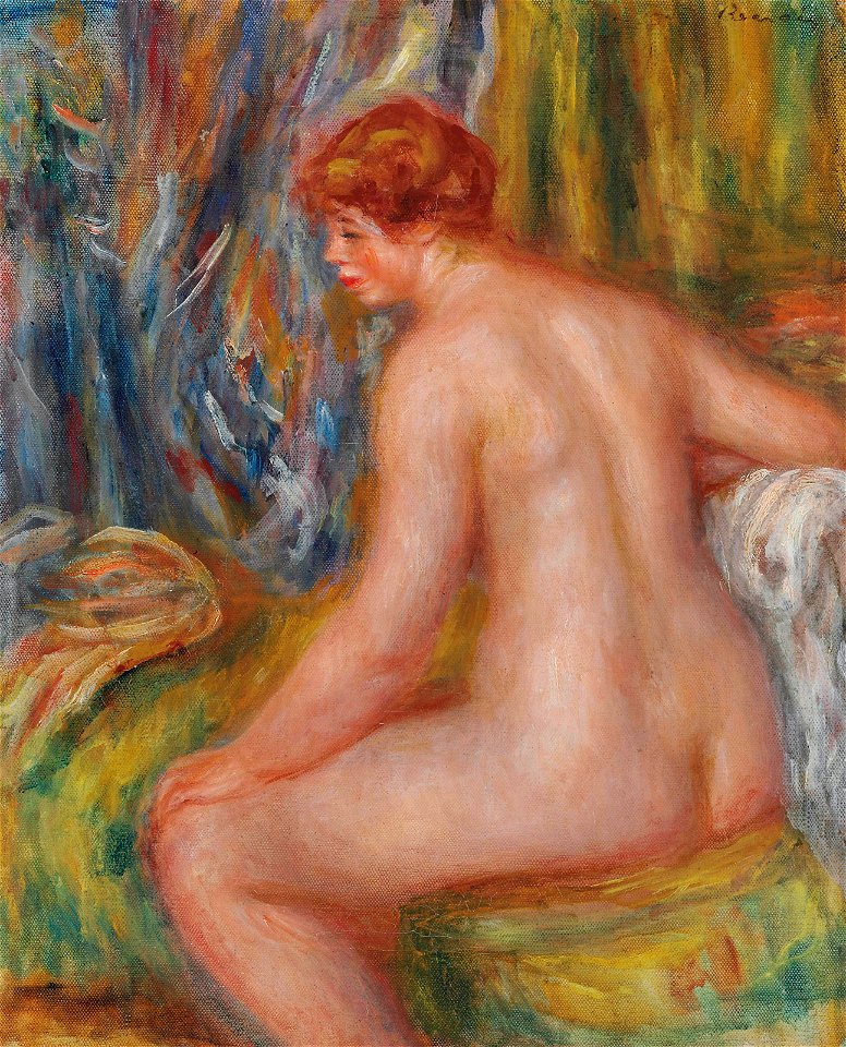 Renoir - Baigneuse assise, circa 1915