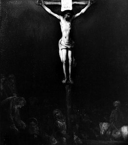 School of Rembrandt - Crucifixion - 1955.840