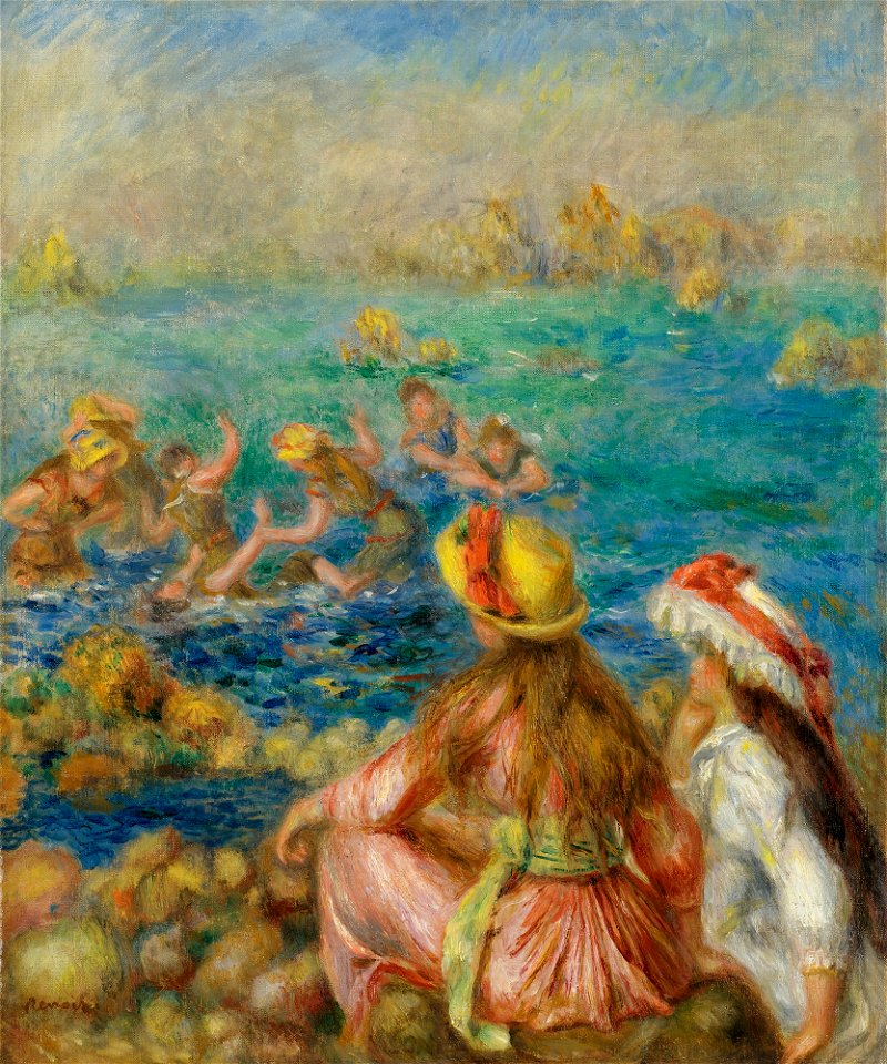 Renoir - BAIGNEUSES, circa 1892