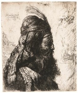 Rembrandt, De derde oosterse kop, 1635, Rijksmuseum Amsterdam