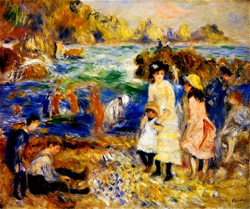 Renoir - children-by-the-sea-in-guernsey-1883.jpg!PinterestLarge