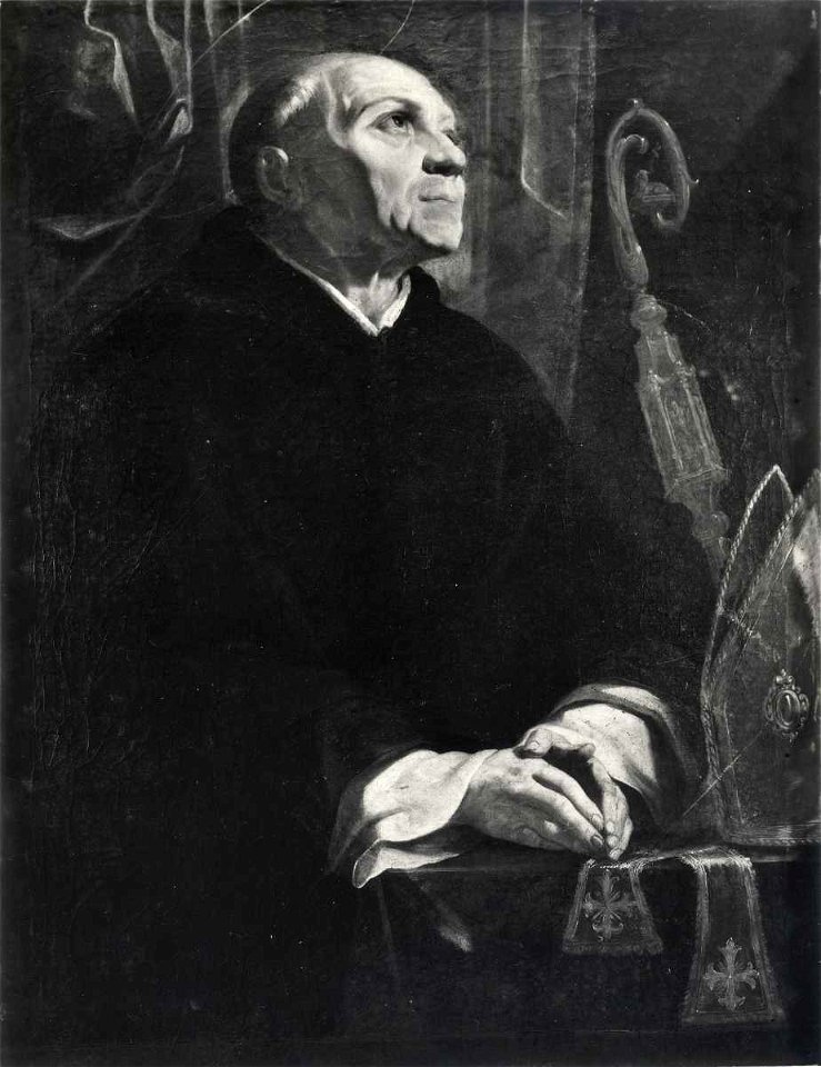 Reni - Santo vescovo domenicano, Palazzo degli Uffizi