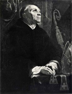 Reni - Santo vescovo domenicano, Palazzo degli Uffizi